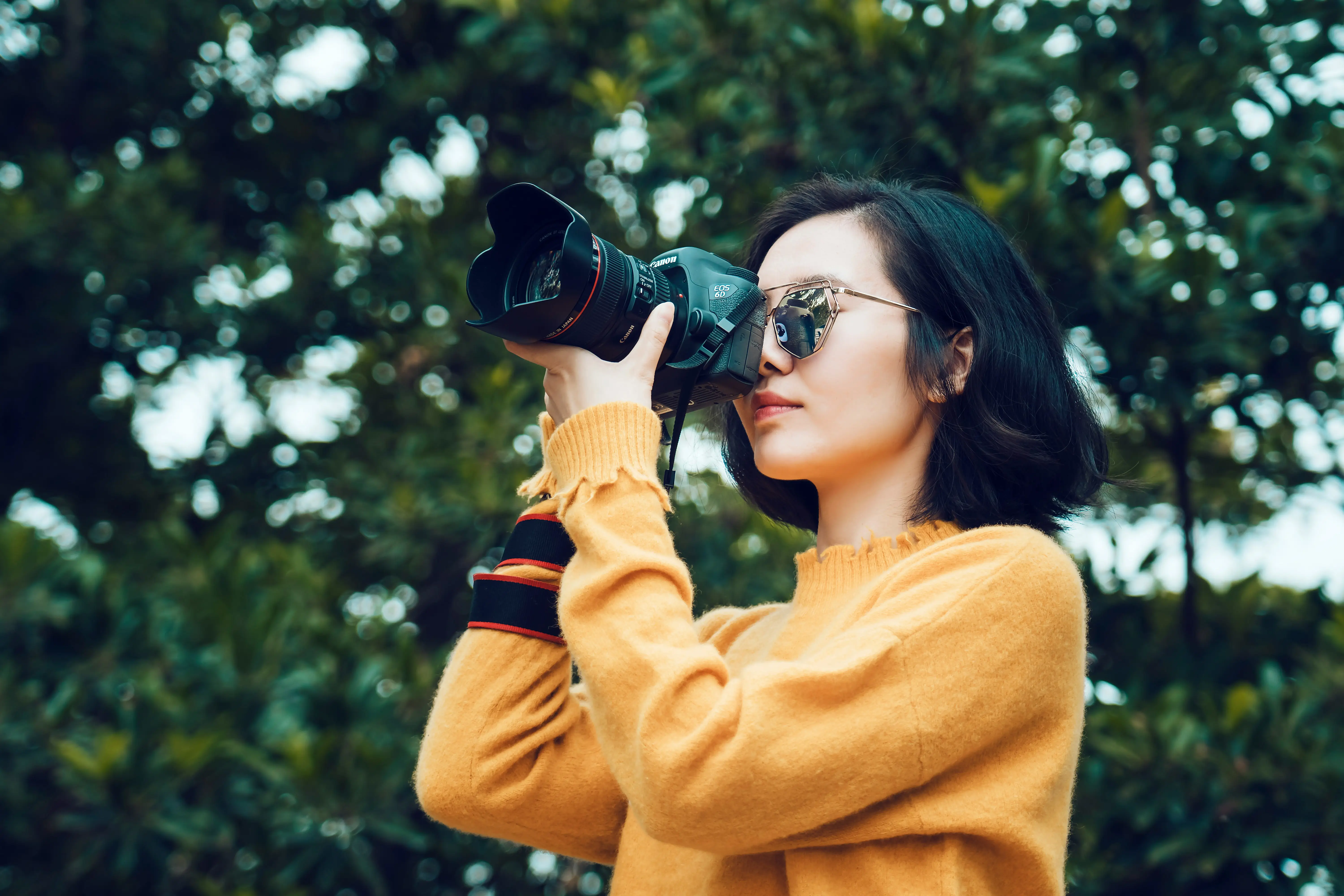 Photographe en lumière naturelle